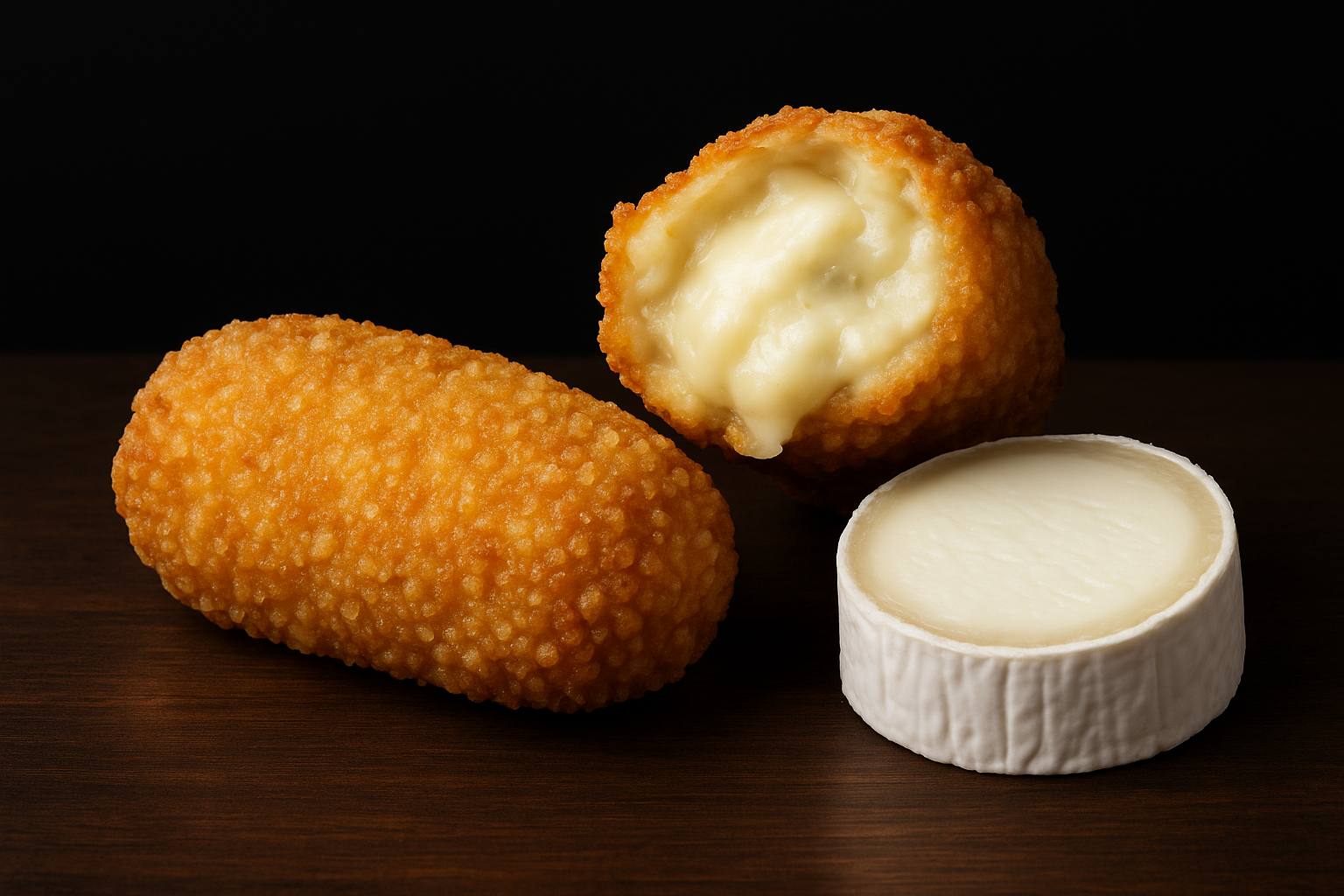 Croquetes de formatge de cabra